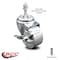 Service Caster 3 Inch Semi Steel Wheel Swivel 3/8 Inch Threaded Stem Caster with Brake SCC SCC-TS20S314-SSS-TLB-381615 - alternate 2